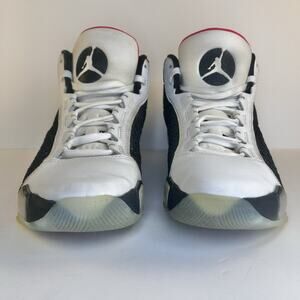 Size 9.5 - Nike Air Jordan XXXVIII 38 Sneaker Fundamental White/Siren Red/Black